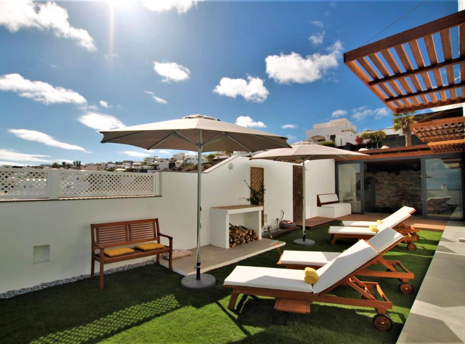 Holiday House&Spa Lanzarote Villa Tías Exterior foto